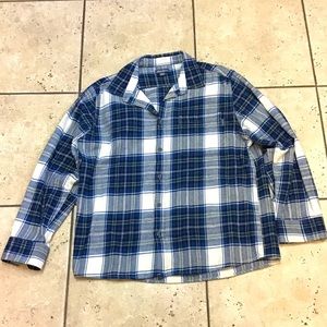 Eddie Bauer Plaid button down